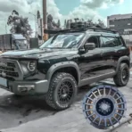 Popular Design 16 17 18 19 20 Inch Colorful 5 6 Holes Alloy Car Wheels Suit for SUV