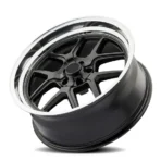 Premium 17-Inch Aftermarket Wheels Auto-Parts with Deep Dish Design and Gloss Black Finish - Image 2