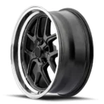 Premium 17-Inch Aftermarket Wheels Auto-Parts with Deep Dish Design and Gloss Black Finish - Image 3