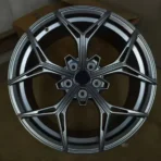 R17 18 19 Size Black/White/Bronze Color Aluminum Alloy Car Wheels - Image 2
