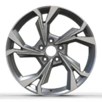 17inch 5X112 Alloy Car Rims for VW Replica Wheel - Image 2