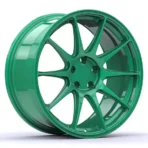 Silver Alloy Wheels Aluminium Alloy Car Wheel Rim Aftermarket Forged Wheel