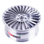 Silver Black Machined Face Car Wheel Monoblock 5 Holes Aftermarket Aluminum Alloy Car Wheel - Image 3