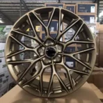 Silver Bronze Black Polished 5 Holes Nice Performance Aluminum Alloy Passenger Car Wheel Rims - Image 3