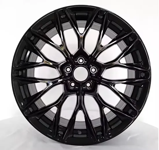 Silver Bronze Black Polished 5 Holes Nice Performance Aluminum Alloy Passenger Car Wheel Rims