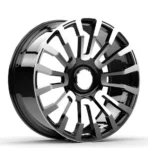 Silver Machined Face Car Rims Aftermarket Aluminum Alloy Car Wheel Rims - Image 3