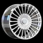 Silver Multi-Spoke Car Wheels for W124 W240 W222 18-24 Inch Alloy Wheels 5X112 Casting Forged Alloy Wheel Rims - Image 2