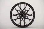 Thin Spoke Replica Auto Parts 5 Holes Black Silver Car Wheel Rim - Image 3