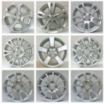 Top Sale Silver Machined Lip Car Accessories Auto Parts Tyre Mag Steel 4*100 5*100 17*7.5 Et30 Alloy Wheels Rims - Image 4