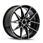 Versatile 19-Inch Alloy Wheels with Interchangeable Center Caps and 5X100 PCD