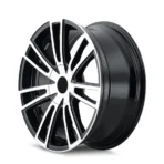 Wheel-Hub-Rim-Spoke 20-Inch Truck Wheels with Reinforced Structure and Matte Black Finish - Image 2