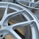 White Aluminum Alloy Car Wheel 5 Holes 6061-T6 Aluminum Modification Car Wheel - Image 4