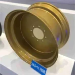 Wholesale Price Golden High Quality Cheap Auto Agricultural Forged Trailer Bus Heavy Tubeless Truck Rims 24.5X11.75 Alloy Steel Wheels - Image 2